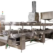 AFC Series - Far-infrared automatic fryer, electric type