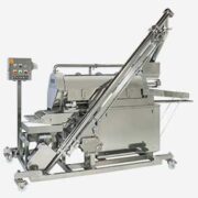 KRB-500 - Rotary type fried chicken flouring machine